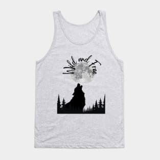 Wild & Free Wolf Tank Top